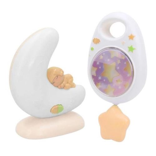 купить Ночной светильник Kaichi KAYLAMP25KA301P Moon pink, музыкальный блок успокаивающий и ночник в Кишинёве 