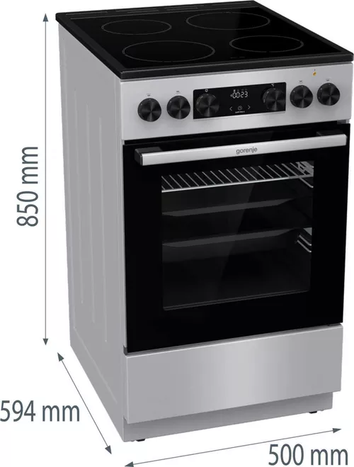 купить Плита кухонная Gorenje GEC5C41SG в Кишинёве 