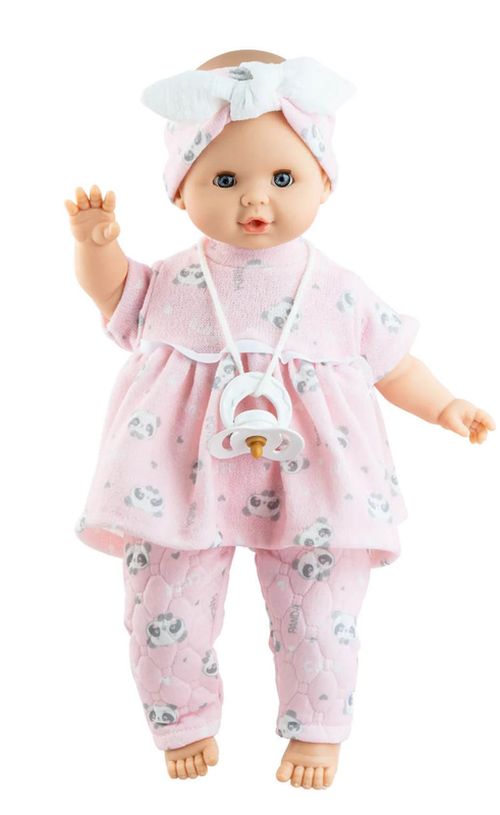 cumpără Păpușă Paola Reina 8037 Sonia in rochie cu panda 36 cm, 60482 în Chișinău 