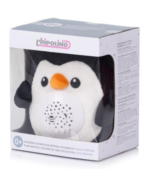 cumpără Jucărie de pluș Chipolino Little Penguin PIL02512LPEN (проектор муз) în Chișinău 