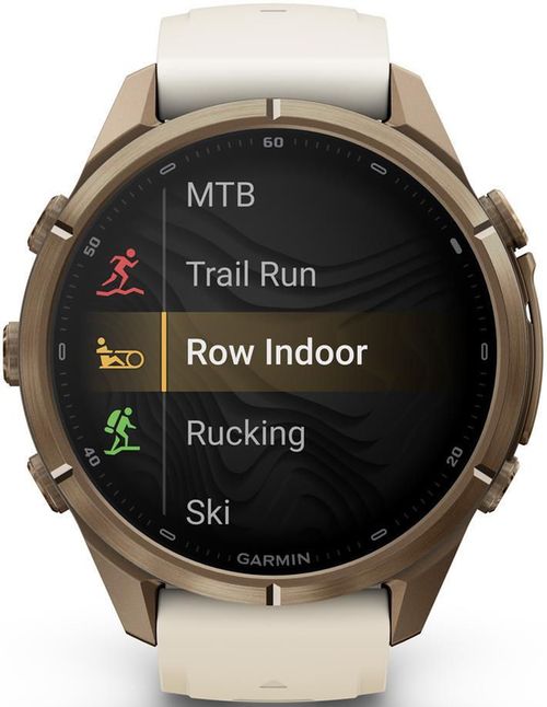 cumpără Ceas inteligent Garmin Fenix 9 Pro, 43mm, inReach, Gld,Crm/FrGy bd (010-04335-21) în Chișinău 
