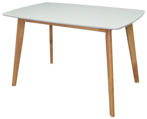 купить Комплект стол и стулья Evelin di Costacurta стол Cooper White/Bella beech + 4 стула YTC-080Wo, BJORN-45 (Dark brown) в Кишинёве 