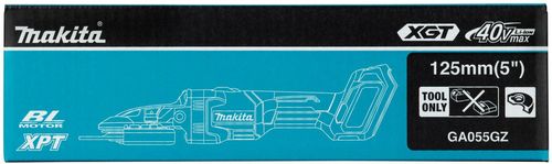 купить Шлифовальная машина Makita GA055GZ Polizor cap plat 125mm VAR XGT 40V Max (fara acumulatori) в Кишинёве 