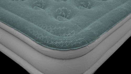 купить Надувной матрас Outwell Flock Excellent King Dark Leaf/Grey (400115) в Кишинёве 