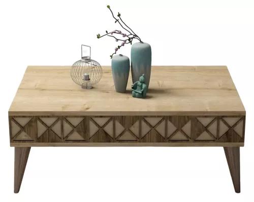 купить Журнальный столик Trendy Linie, Stejar 90x34x60cm в Кишинёве 