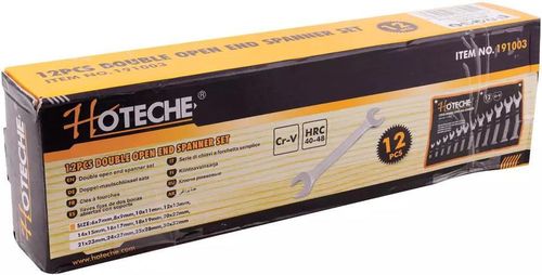 cumpără Set de unelte de mână Hoteche 191003 Набор рожковых ключей 6-32mm 12шт în Chișinău 