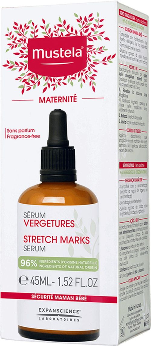 Сыворотка от растяжек Mustela Mama 45 ml 