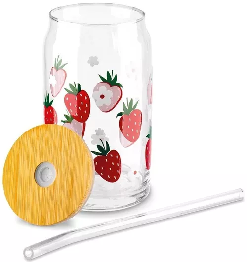 купить Посуда для напитков Tadar Strawberry 450ml в Кишинёве 