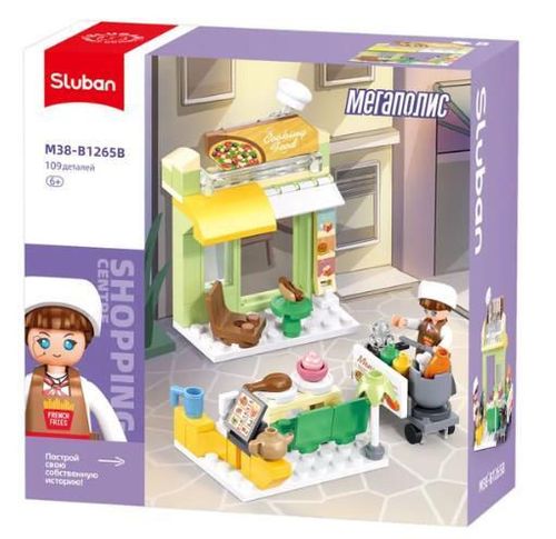купить Конструктор Sluban B1265 Set Urban (în as.) в Кишинёве 