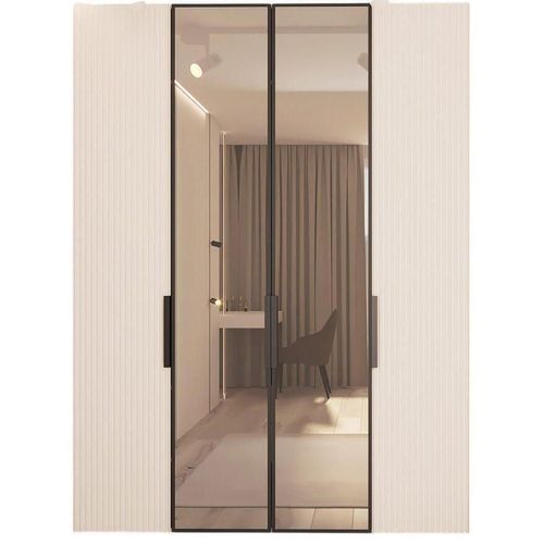 купить Шкаф Bayro Modena 1800x2400x530 белый (604784) в Кишинёве 