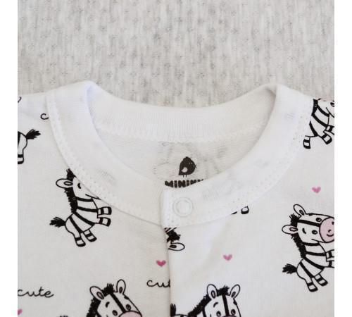 купить Детская одежда Minikin 231540156 Комбинезон MIX 56см zebra в Кишинёве 