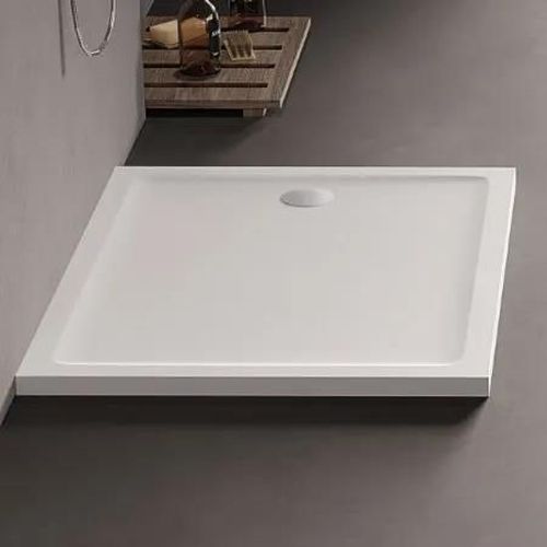 купить Душевой поддон New Trendy Tray Mild Rectangular White 100x90x4,5 mm B-0638 в Кишинёве 