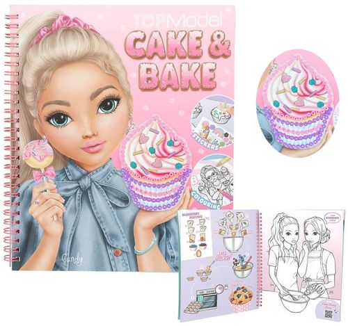 купить Набор для творчества TOPModel 0413386 Caiet de schite Cake&Bake в Кишинёве 