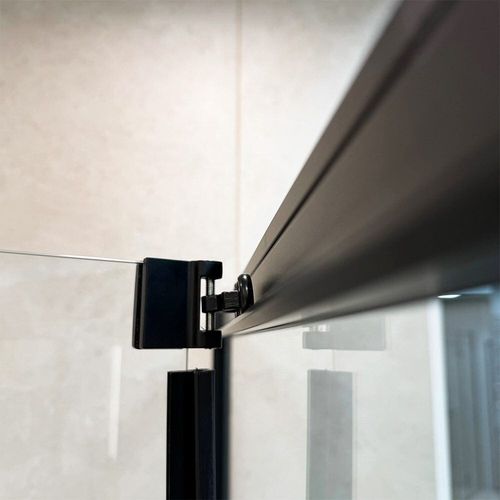 cumpără Cabină de duș Linia H2O Ritmo 1200x800x1900 6мм универсальный черный în Chișinău 