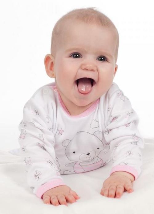 cumpără Lenjerie de pat pentru copii New Baby 36698 боди дл/рукав Bears pink 68 (4-6m) în Chișinău 