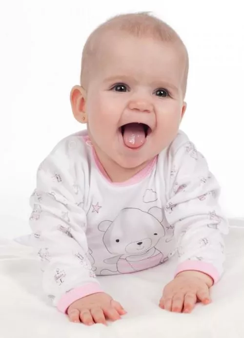 cumpără Haine pentru copii New Baby 36700 боди дл/рукав Bears pink 74 (6-9m) în Chișinău 
