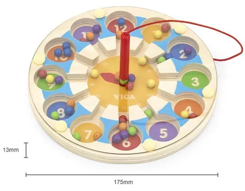 купить Головоломка Viga 44560 Labirint magnetic Ceasul в Кишинёве 