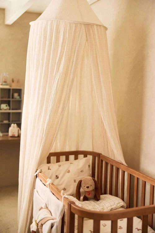 cumpără Pătuț Jollein 002-005-68142 Baldachin Cosy Check Sand, 245cm în Chișinău 