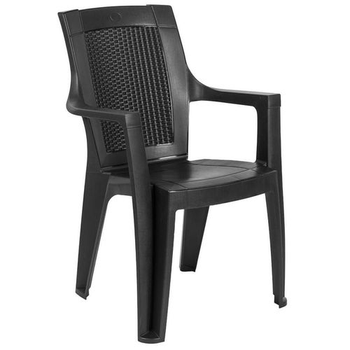 купить Стул Sanja Ema Ratan (antracit) в Кишинёве 