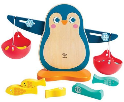 купить Игрушка Hape E1074 Cântar Pinguinul vesel в Кишинёве 