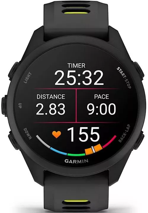 купить Смарт часы Garmin Forerunner 170, GPS, Black/Amp Yellow, WW (010-03920-00) в Кишинёве 