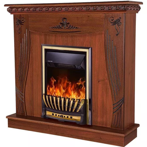 cumpără Șemineu electric ArtFlame Napoli & Meridian, 1035x1100x300 mm, Nuc inchis în Chișinău 