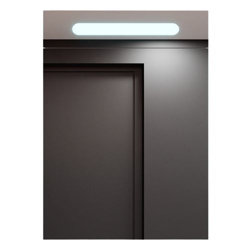 купить Зеркало для ванной Bayro Portis LED 700x800 белый в Кишинёве 