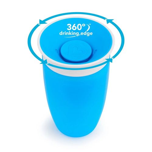 Чашка-непроливайка Munchkin Miracle 360 Sippy Синий (300 мл) 
