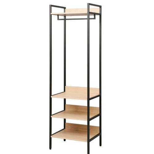купить Вешалка для одежды Deco Portant Haine Capitol 4 nivele 520x400xH1800 Stejar M37/Black в Кишинёве 