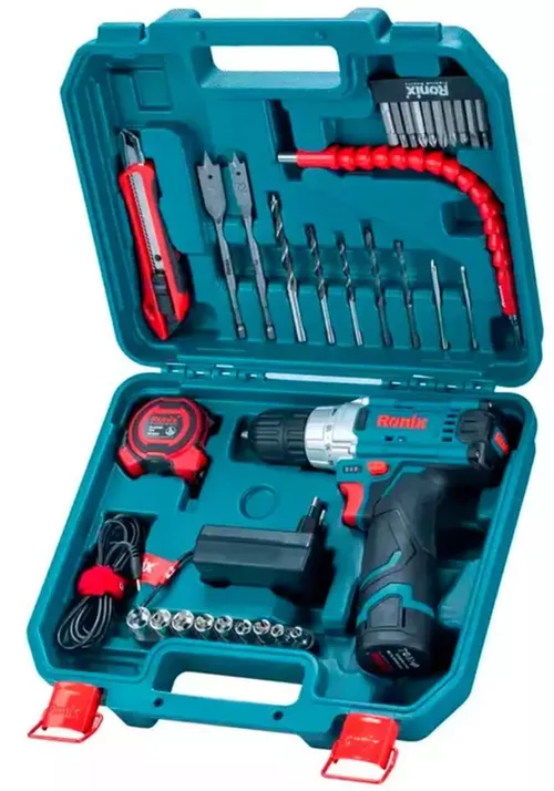 cumpără Șurubelnița Ronix RS-8611 + сверла/биты 12V 1.5Ah în Chișinău 