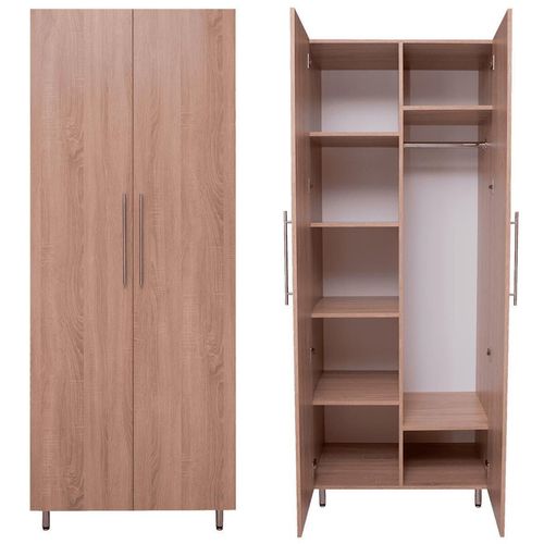 cumpără Dulap Mashtab 10691 Tores Mixt (800x500x2000) Sonoma în Chișinău 