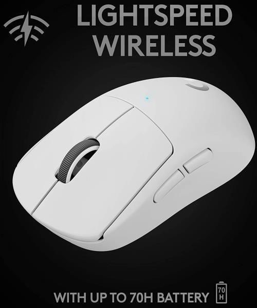 купить Мышь Logitech G PRO X SUPERLIGHT Wireless Gaming, White в Кишинёве 