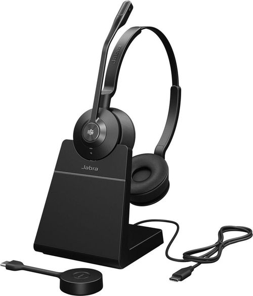 купить Наушники беспроводные Jabra 9659-475-111 Engage 55 SE, MS Stereo, Link400c, Stand в Кишинёве 
