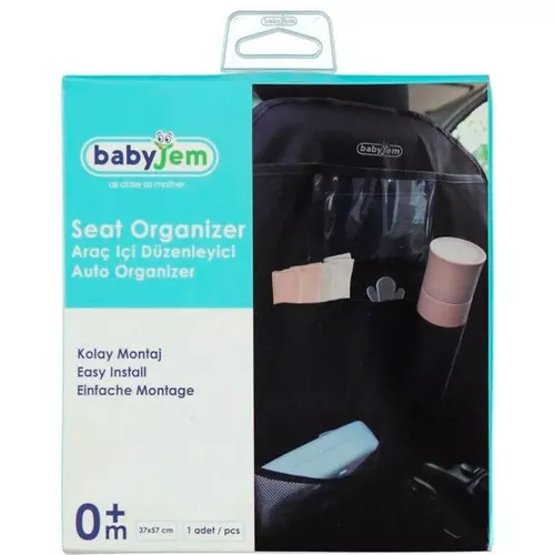 cumpără Accesoriu auto BabyJem 856 Organizator pentru scaun auto Negru în Chișinău 