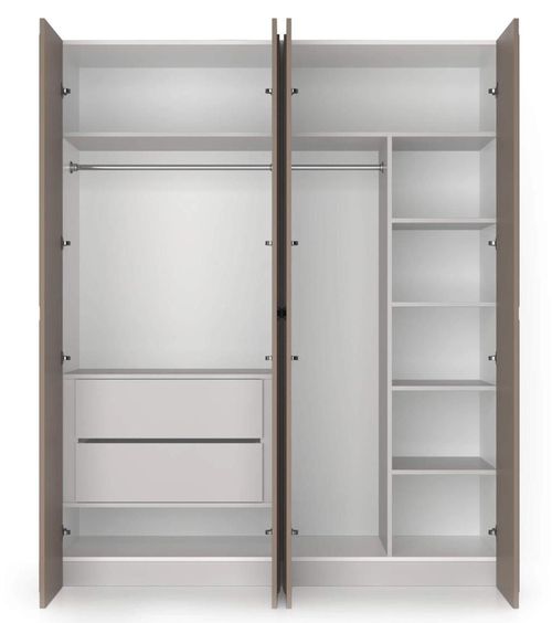 cumpără Dulap Fabrik Home Balton Антрацит/Глиняный серый în Chișinău 