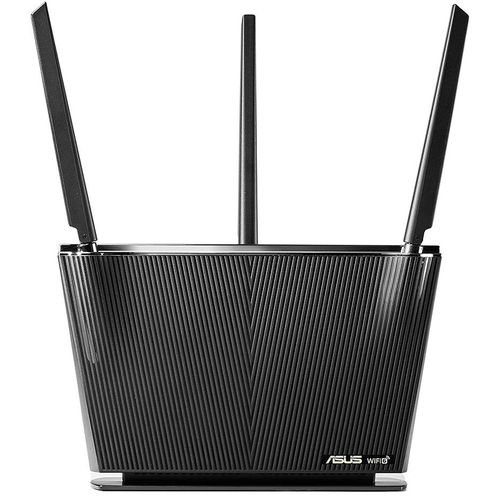 купить ASUS RT-AX68U AX2700 Dual Band WiFi 6 (802.11ax) Router supporting AiProtection Pro, WiFi 6 802.11ax Mesh System, AX2700 861 Mbps+1802 Mbps, dual-band 2.4GHz/5GHz-3 for up to super-fast 2.7Gbps, WAN:1xRJ45 LAN: 4xRJ45 10/100/1000, USB 2.0&USB 3.0 в Кишинёве 