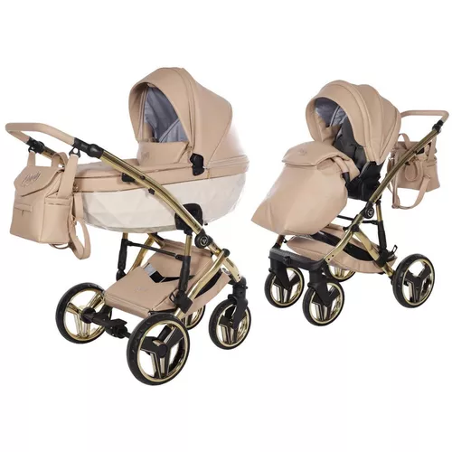 купить Детская коляска Junama Candy Premium 05 Beige в Кишинёве 
