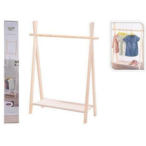 купить Вешалка для одежды Promstore 49680 с поперечной опорой для ног 80x30x100см Детский, дерево в Кишинёве 