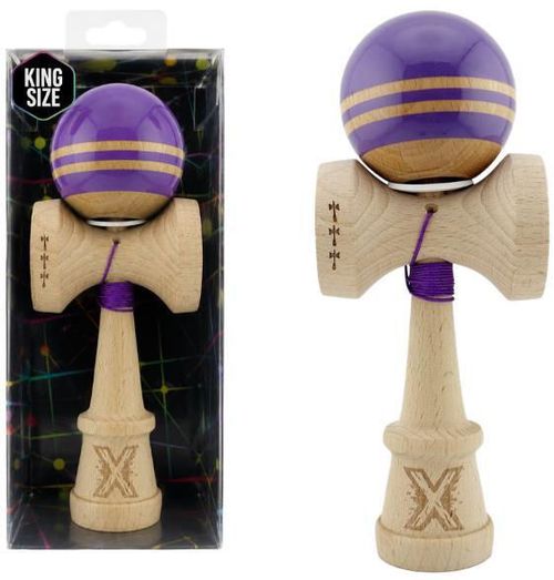 купить Активная игра Essa 164341 Kendama Flippy X Original Rainbow, King Size, indigo-maro в Кишинёве 