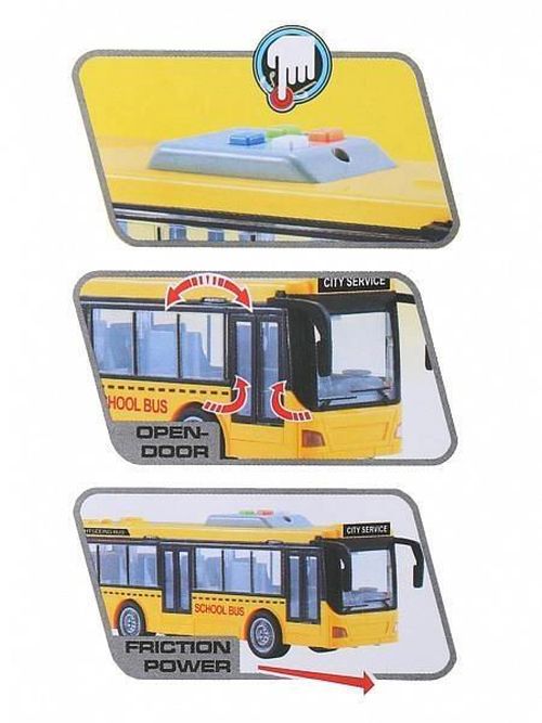 cumpără Mașină Wenyi WY910A 1:16 Autobuz școlar cu fricțiune (lumini /sunete) în Chișinău 