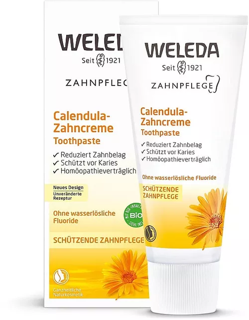 Pasta de dinți cu calendula Weleda 75 ml 