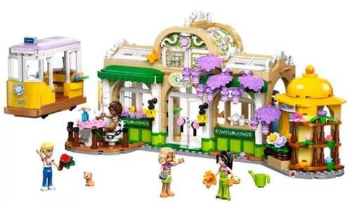купить Конструктор Lego 42671 Friends Cafenea cu plante si magazin de flori в Кишинёве 