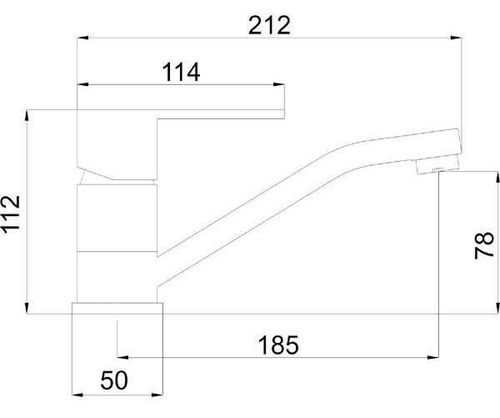 купить Смеситель для умывальника Ferro FRESH 96096.0 (lavoar15cm) в Кишинёве 