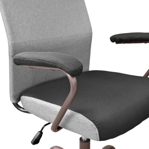 купить Офисное кресло Deco F-6310 Grey Black в Кишинёве 