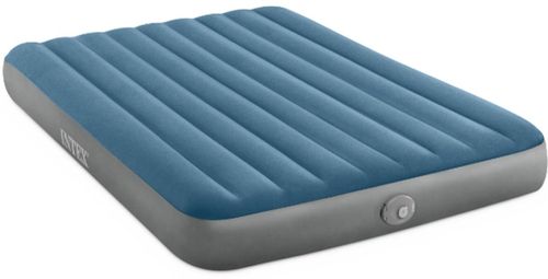 купить Надувной матрас Intex 64189 Queen Prestige Downy, 152x203х25cm cu pompa integrată 5V, max.272kg в Кишинёве 