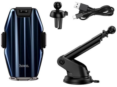 купить Автомобильный держатель Hoco S45 Energia Smart Wireless Charging Car в Кишинёве 