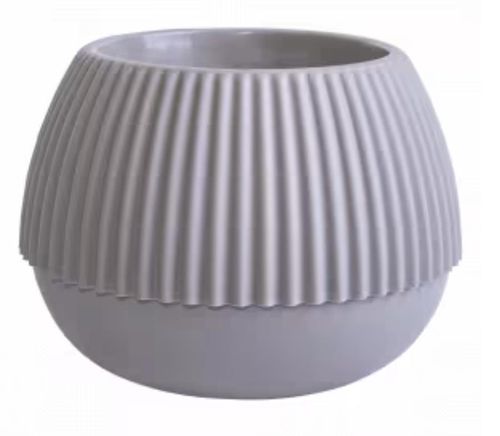 cumpără Ghiveci pentru flori Aleana 116001 Boho d10 cm, cacao în Chișinău 