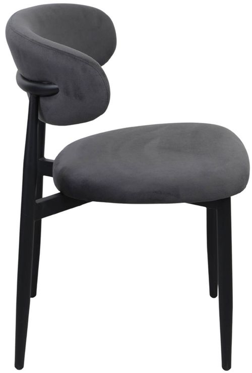 cumpără Scaun Deco Meridian Grey + Black Legs în Chișinău 