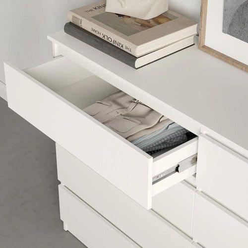 купить Комод MebelStar NEO 8S 160x43x98 White (MBS-1101) в Кишинёве 
