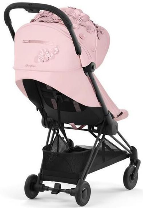 cumpără Сărucior pentru copii Cybex 522003131 Coya Matt Black FE Simply Flowers Pink în Chișinău 